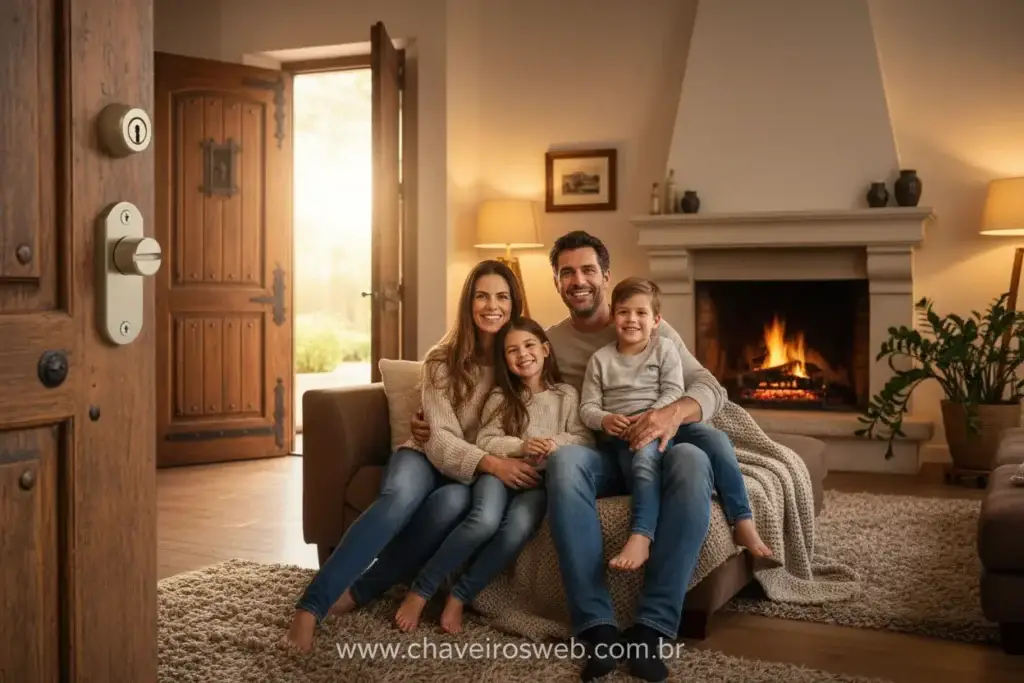 Vantagens da chave tetra na segurança de casas e lares.